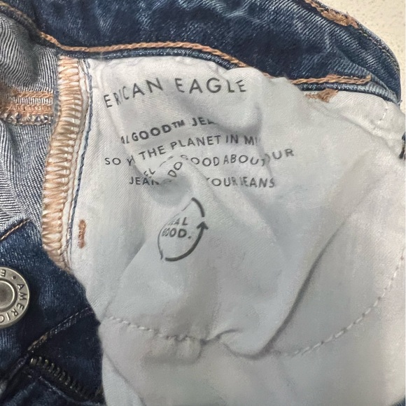 American Eagle Distressed Skinny Jeans - Size 000 (Extra Short) - Picture 6 of 6